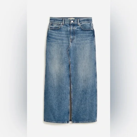 Madwell Rilee Denim Midi Skirt - Picture 5 of 9